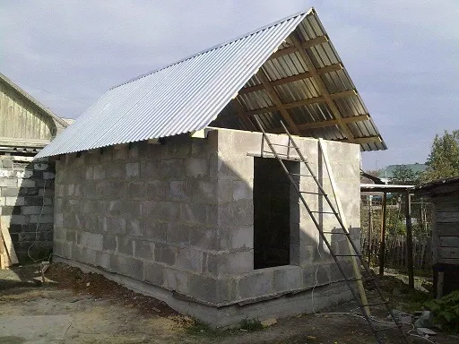 Строительство крыши