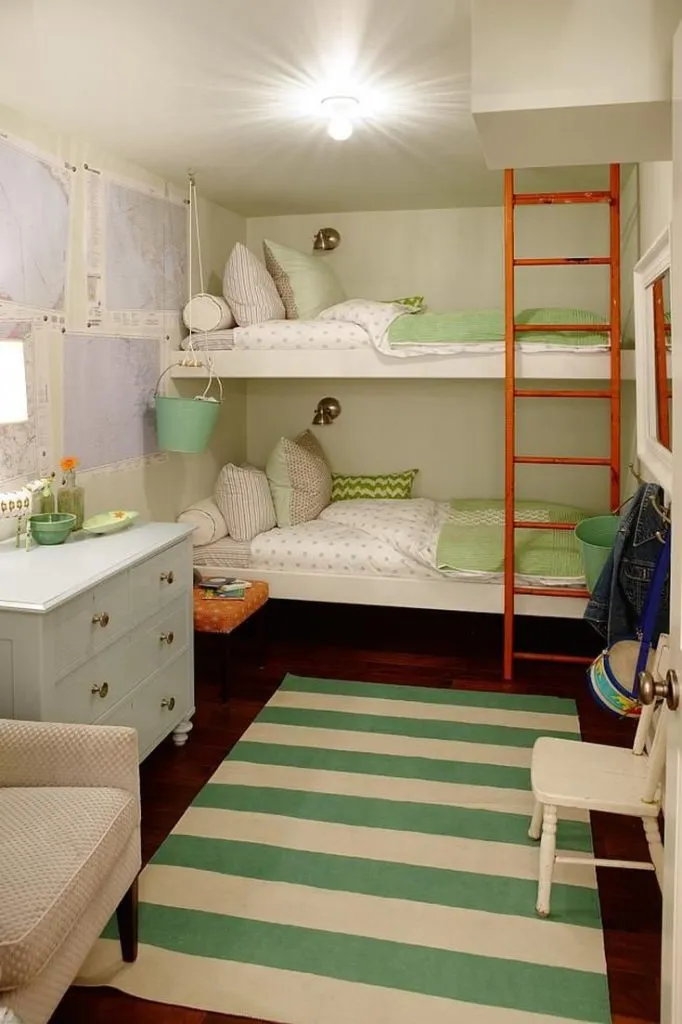 (+87 фото) Дизайн детской комнаты для двух девочек