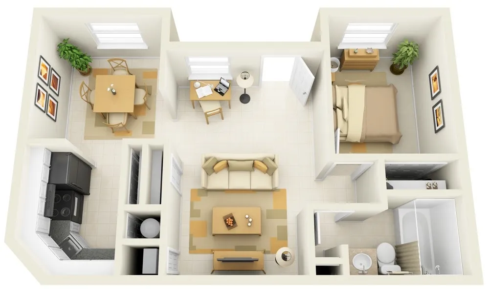 Планировка квартиры от Incore Residential