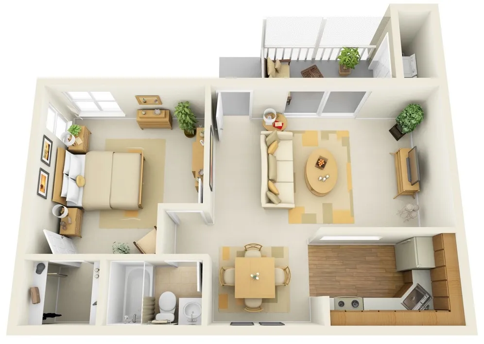 План квартиры от Incore Residential 