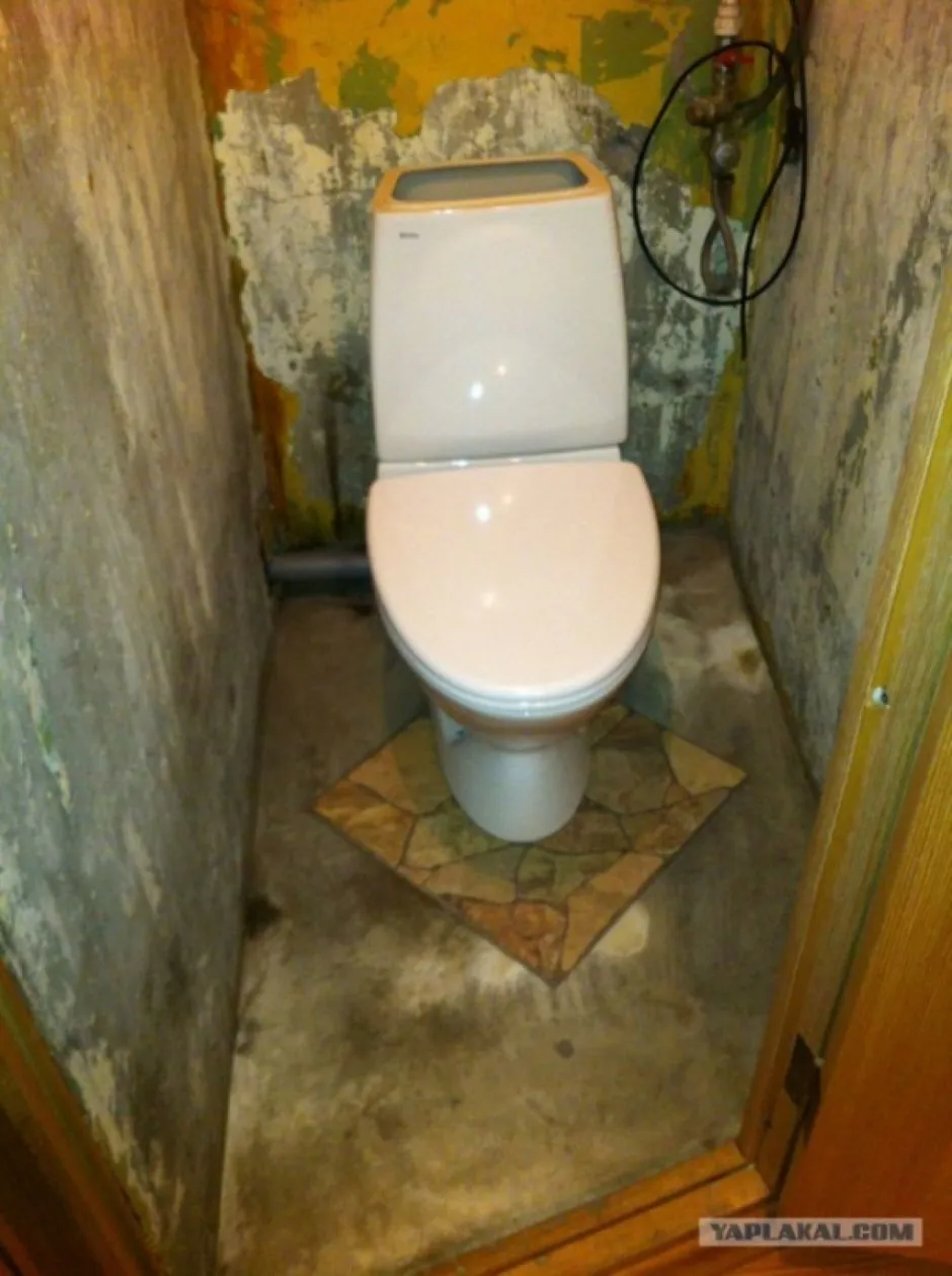 Ремонт туалета в хрущевке