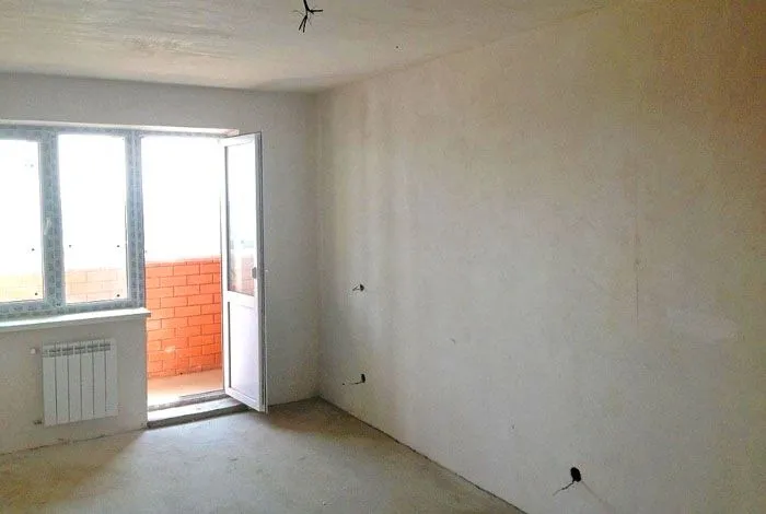 Квартира в новостройке с предчистовой отделкой – стены, пол и потолок выровнены