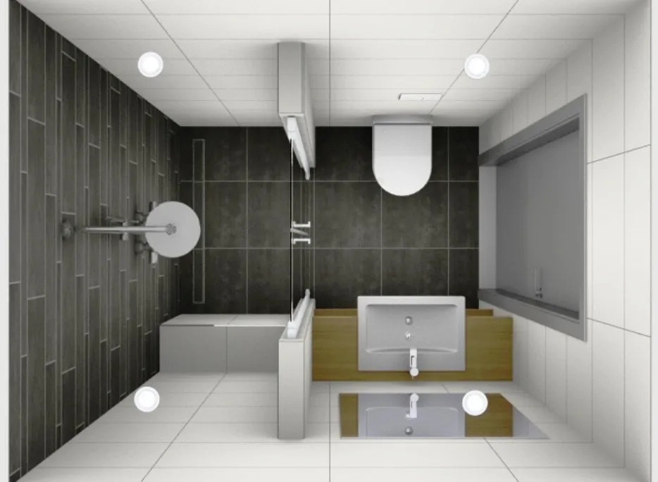 Проекты ванных комнат - 35 фото идей ...